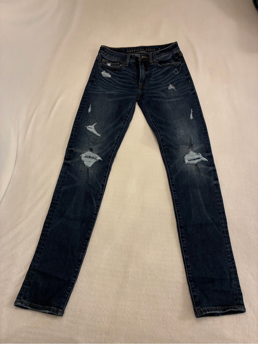 American Eagle Outfitters Ne(x)t Level Airflex Distressed Men's Jeans